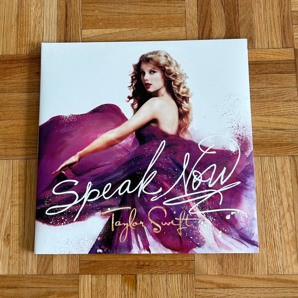 Taylor Swift Speak Now (2010) Standard Black Vinyl 💜💫